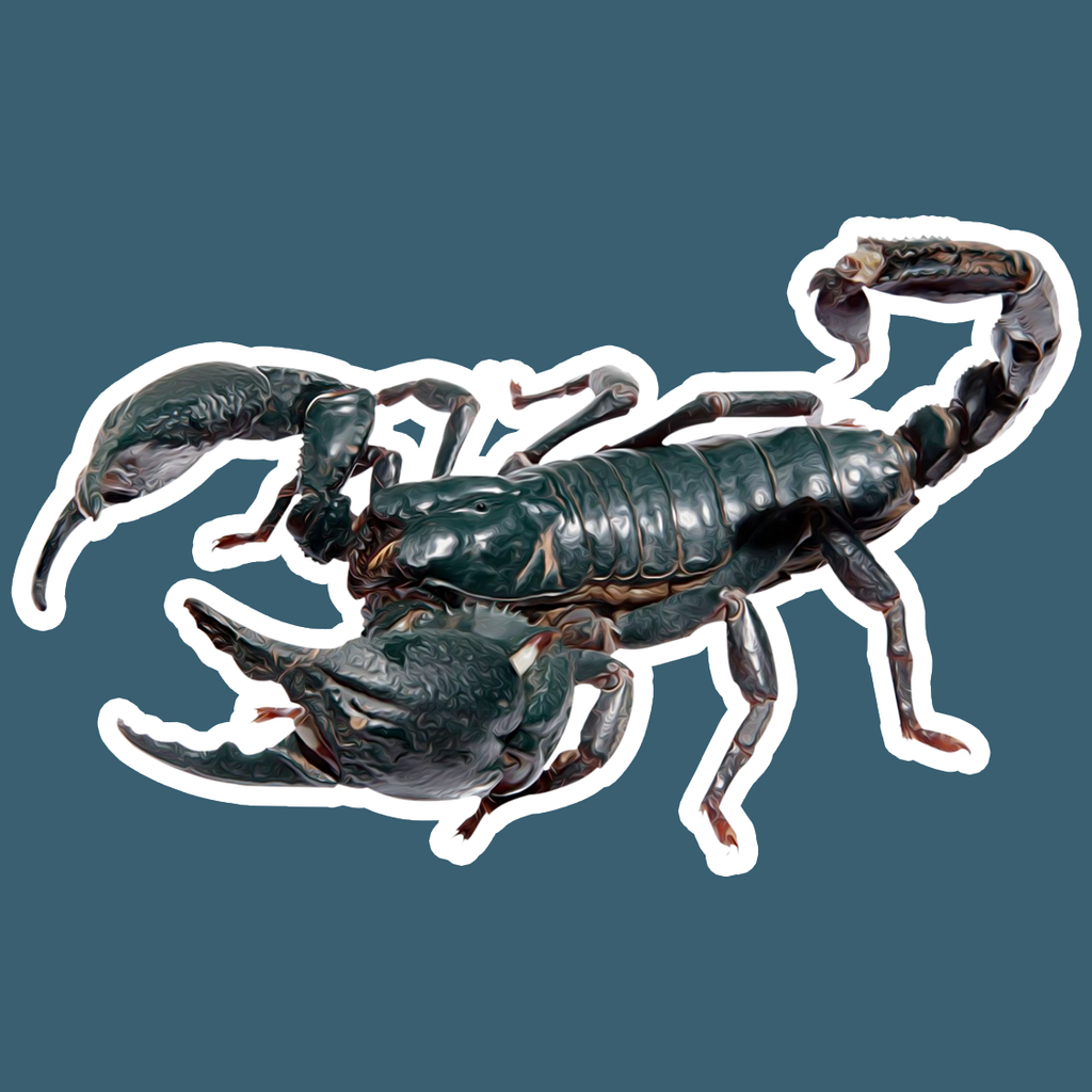 Scorpion Die Cut Sticker