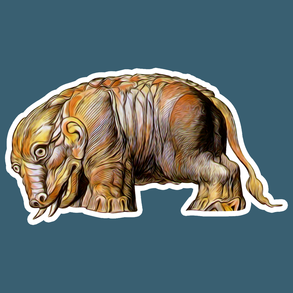 Behemoth Die Cut Sticker