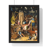 Bosch Hell (Bottom) Premium Framed Vertical Poster