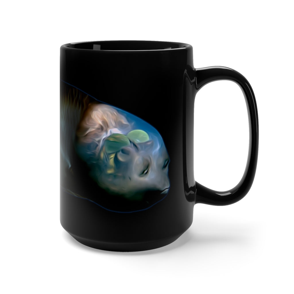 Barreleye Black Mug 15oz