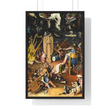 Bosch Hell (Bottom) Premium Framed Vertical Poster