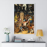 Bosch Hell (Bottom) Premium Framed Vertical Poster