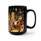 Bosch Garden Hell Black Mug 15oz