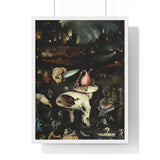 Bosch Hell (Top w Tree Man) Premium Framed Vertical Poster