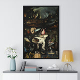 Bosch Hell (Top w Tree Man) Premium Framed Vertical Poster