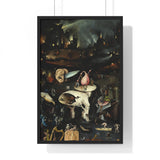 Bosch Hell (Top w Tree Man) Premium Framed Vertical Poster