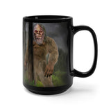 Bigfoot Creeptid Black Mug 15oz