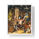 Bosch Hell (Bottom) Premium Framed Vertical Poster