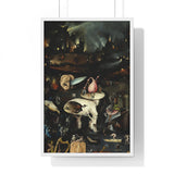 Bosch Hell (Top w Tree Man) Premium Framed Vertical Poster