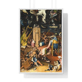 Bosch Hell (Bottom) Premium Framed Vertical Poster