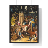 Bosch Hell (Bottom) Premium Framed Vertical Poster