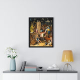 Bosch Hell (Bottom) Premium Framed Vertical Poster