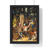 Bosch Hell (Bottom) Premium Framed Vertical Poster