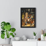 Bosch Hell (Bottom) Premium Framed Vertical Poster