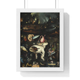 Bosch Hell (Top w Tree Man) Premium Framed Vertical Poster