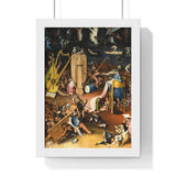 Bosch Hell (Bottom) Premium Framed Vertical Poster