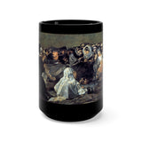 Goya Great He-Goat Black Mug 15oz