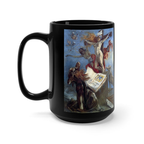 Rops Temptation of St Anthony Black Mug 15oz