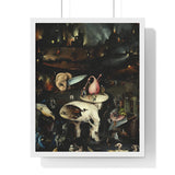 Bosch Hell (Top w Tree Man) Premium Framed Vertical Poster