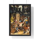 Bosch Hell (Bottom) Premium Framed Vertical Poster