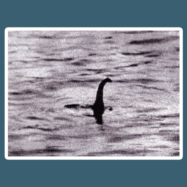 Loch Ness Monster Surgeon's Photo Rectangular Sticker – Dark Art Mart