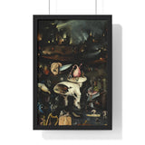 Bosch Hell (Top w Tree Man) Premium Framed Vertical Poster