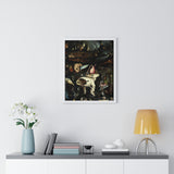 Bosch Hell (Top w Tree Man) Premium Framed Vertical Poster