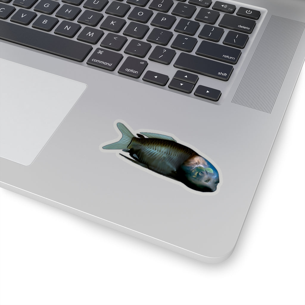 Barreleye Kiss-Cut Sticker