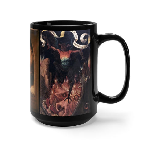 Memling Triptych Black Mug 15oz