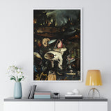 Bosch Hell (Top w Tree Man) Premium Framed Vertical Poster