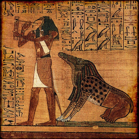 Thoth and Ammut Magnet