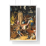 Bosch Hell (Bottom) Premium Framed Vertical Poster