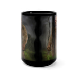 Bigfoot Creeptid Black Mug 15oz