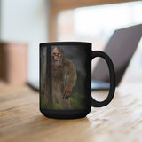 Bigfoot Creeptid Black Mug 15oz