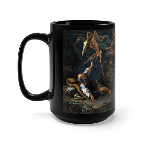 Rosa Temptation Black Mug 15oz