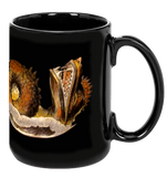 Blake's Behemoth and Leviathan Black Mug