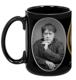 Helena Blavatsky Black Mug
