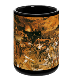 Bruegel's Triumph of Death Black Mug