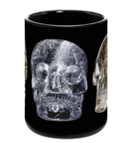Crystal Skulls Black Mug