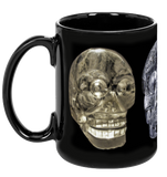 Crystal Skulls Black Mug