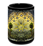 Flammarion Wood Engraving Black Mug