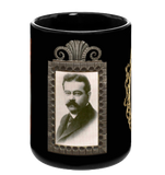 Charles Fort Black Mug