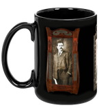 Charles Fort Black Mug