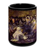 Goya's Witches' Sabbath Black Mug