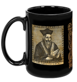 Edward Kelley Black Mug
