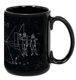 Pioneer Plaque Black Mug