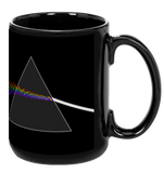 Prisms Black Mug