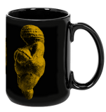Venus of Willendorf Black Mug