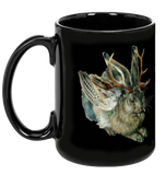 Wolpertinger Black Mug