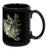 Wolpertinger Black Mug